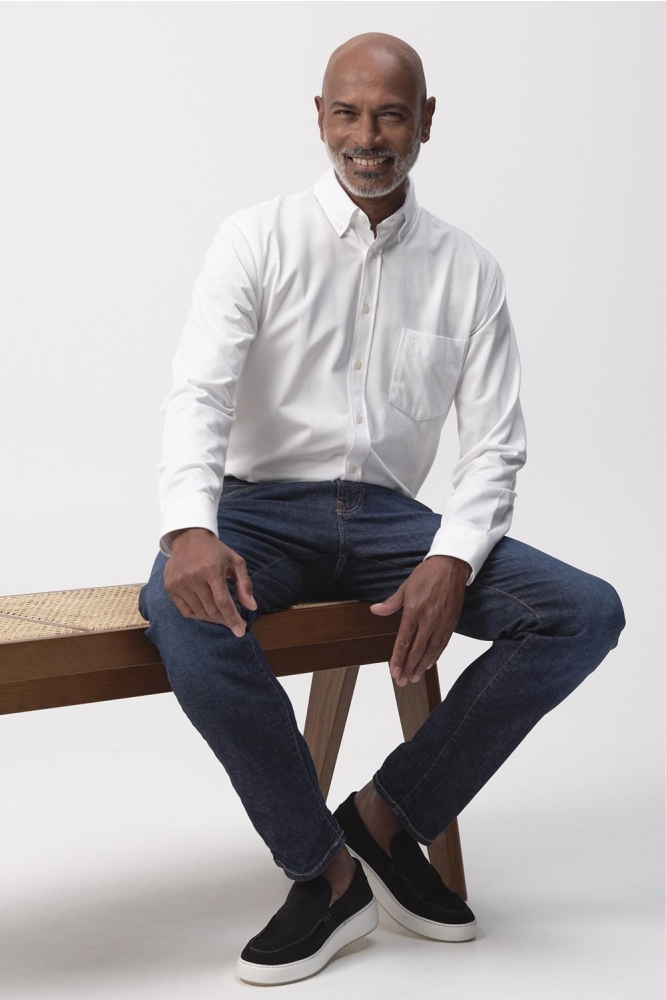 STINSON CASUAL OVERHEMD LM 096148 1001 White